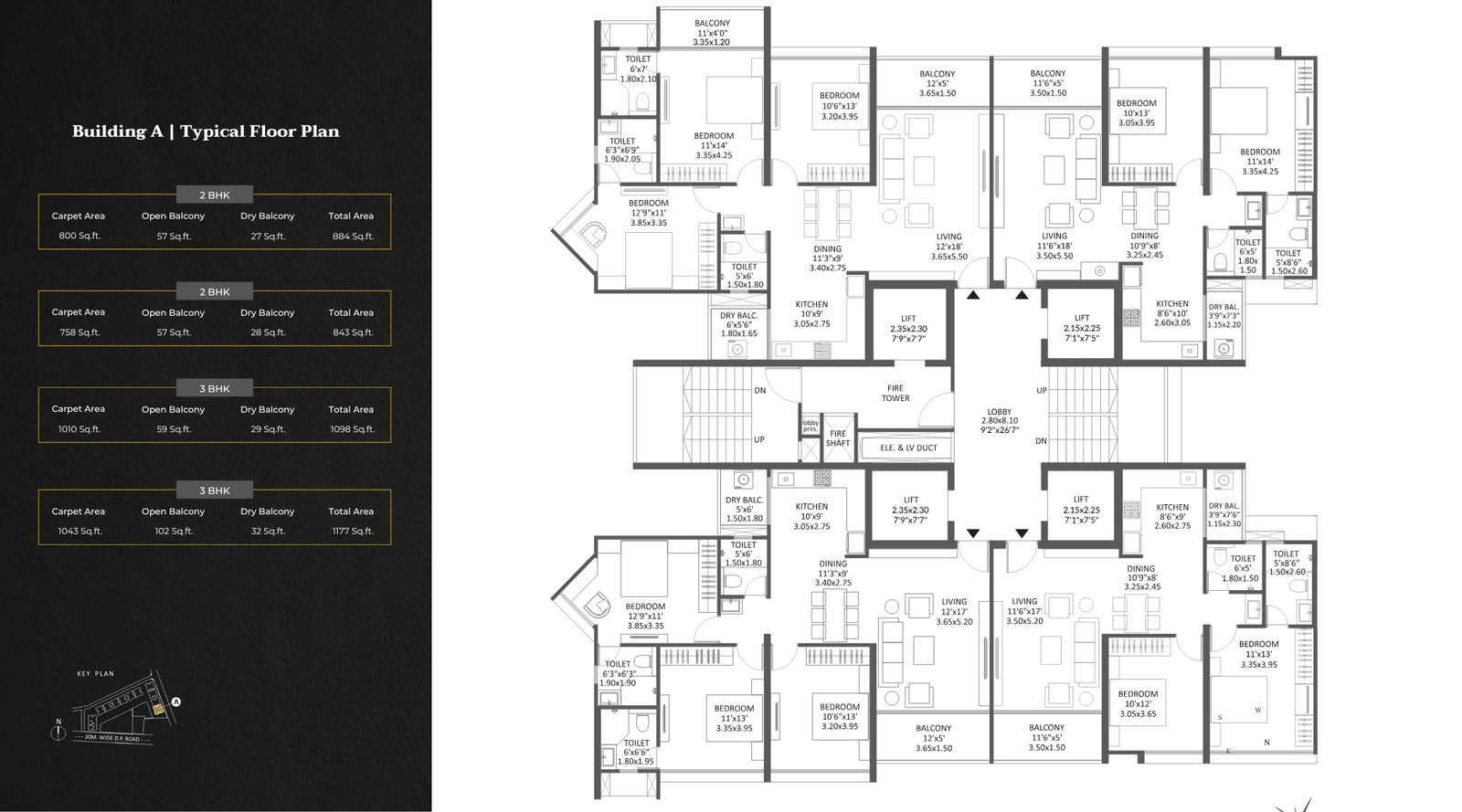 Mantra-joypin-Kharadi-Typical-Floor-Plan-Building-A